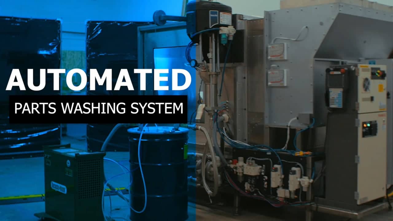 Automated Parts Washing System - Prime Test